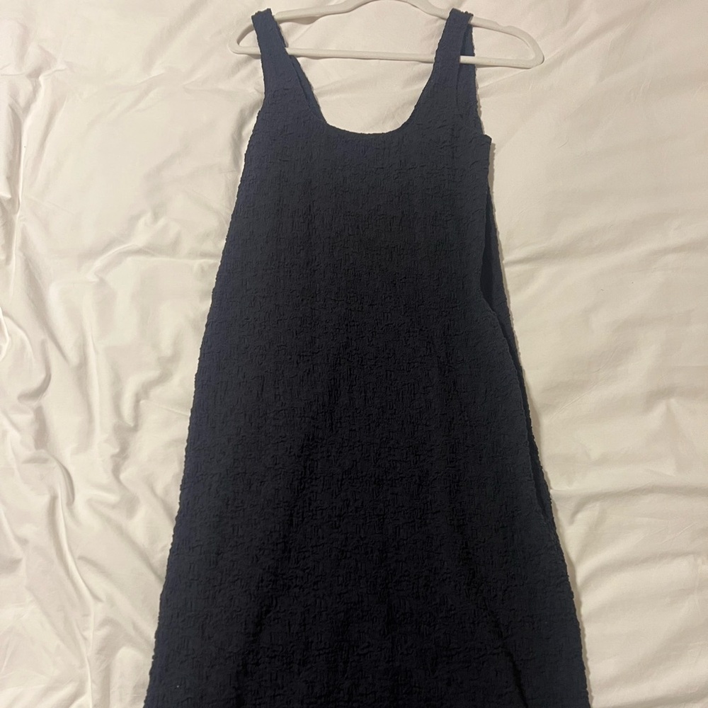 Vince Textured Black A-Line Skirt